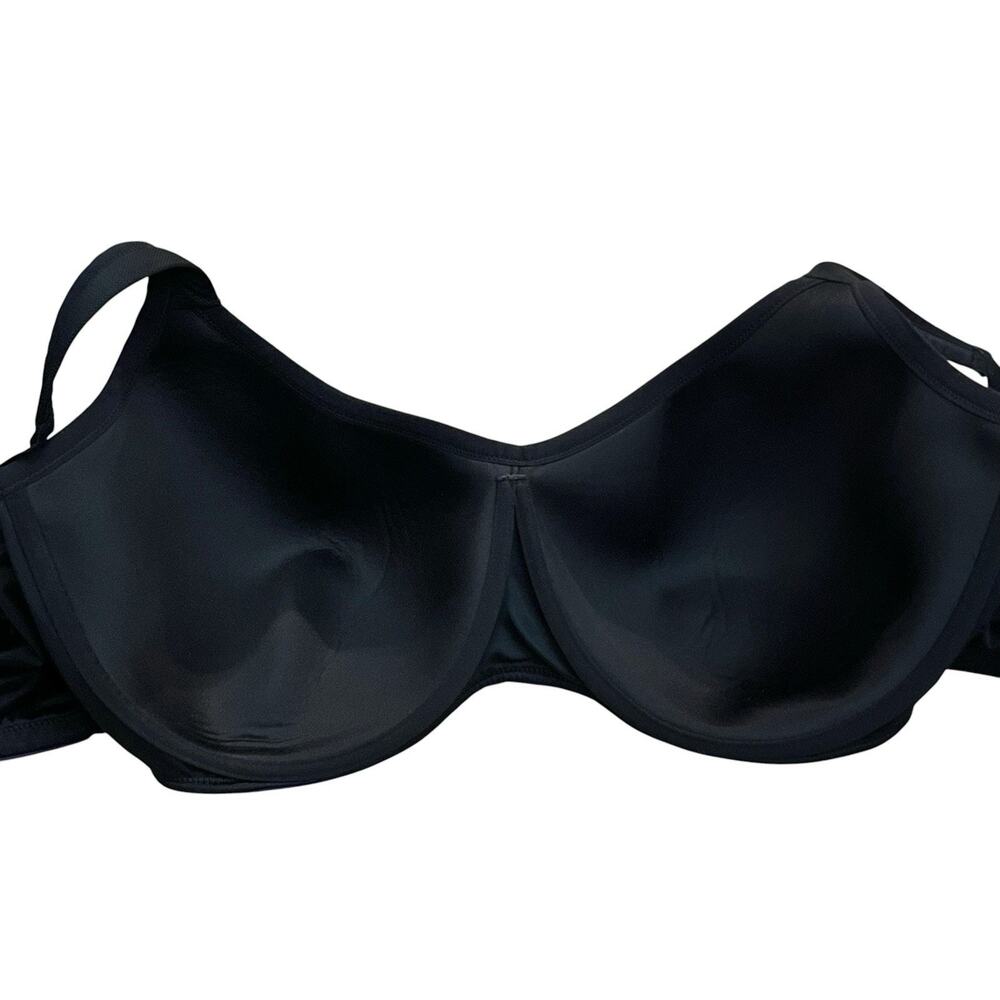 Torrid Mid Impact Underwire Sports Bra 50DDD Purple Black Molded Full Coverage - Picture 6 of 7